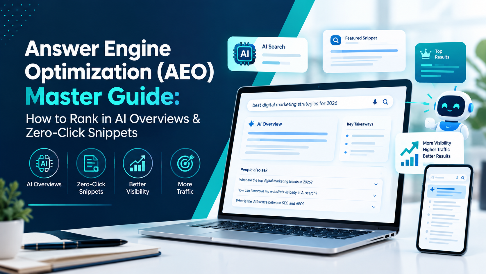 Answer Engine Optimization (AEO) Master Guide: How to Rank in AI Overviews; Zero-Click Snippets